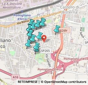 Mappa Via Giordano Luca, 80038 Pomigliano d'Arco NA, Italia (0.372)