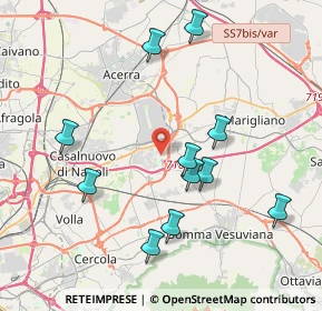 Mappa Via Giordano Luca, 80038 Pomigliano d'Arco NA, Italia (4.31727)