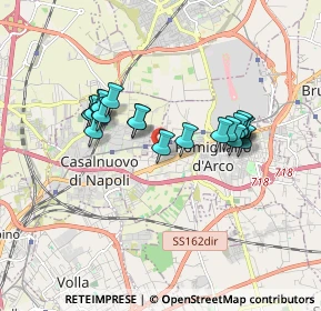Mappa Viale Nilde Iotti, 80038 Pomigliano d'Arco NA, Italia (1.6045)