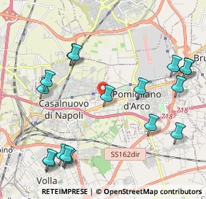 Mappa Viale Nilde Iotti, 80038 Pomigliano d'Arco NA, Italia (2.69647)