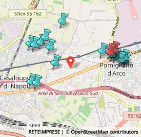 Mappa Viale Nilde Iotti, 80038 Pomigliano d'Arco NA, Italia (1.2035)