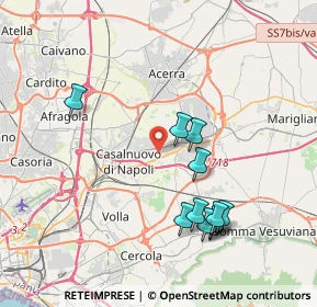Mappa Viale Nilde Iotti, 80038 Pomigliano d'Arco NA, Italia (4.12909)