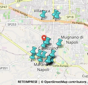 Mappa Via Indipendenza, 80012 Calvizzano NA, Italia (0.9045)