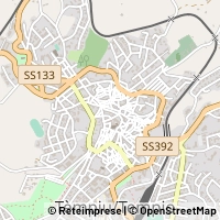 Carte Tempio Pausania