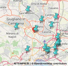 Mappa Cupa Vicinale dell'Arco, 80144 Napoli NA, Italia (5.30188)