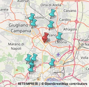 Mappa Cupa Vicinale dell'Arco, 80144 Napoli NA, Italia (4.01364)