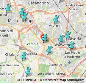 Mappa Cupa Vicinale dell'Arco, 80144 Napoli NA, Italia (2.42231)