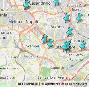 Mappa Cupa Vicinale dell'Arco, 80144 Napoli NA, Italia (2.47)