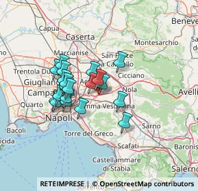 Mappa Via Madonnelle, 80038 Castello di Cisterna NA, Italia (11.1645)