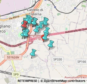 Mappa Via Madonnelle, 80038 Castello di Cisterna NA, Italia (0.8335)