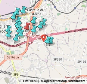 Mappa Via Madonnelle, 80038 Castello di Cisterna NA, Italia (1.18444)