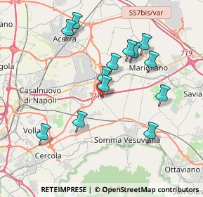 Mappa Via Madonnelle, 80038 Castello di Cisterna NA, Italia (3.89769)