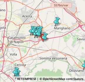 Mappa Via Madonnelle, 80038 Castello di Cisterna NA, Italia (4.08846)