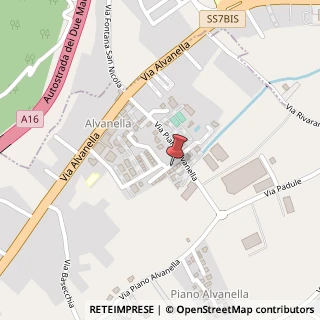 Mappa 1a Traversa Via Piano Alvanella, 5, 83024 Monteforte Irpino, Avellino (Campania)