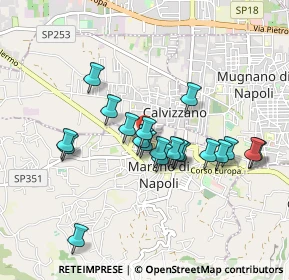 Mappa Calvizzano, 80016 Marano di Napoli NA, Italia (0.8455)