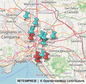 Mappa Via Comunale delle Puglie, 80013 Casalnuovo di Napoli NA, Italia (5.53385)