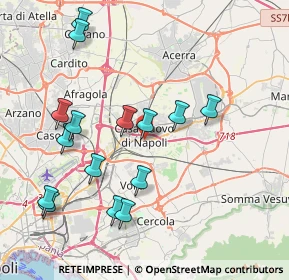 Mappa Via Comunale delle Puglie, 80013 Casalnuovo di Napoli NA, Italia (4.52867)