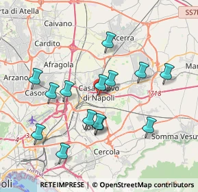 Mappa Via Comunale delle Puglie, 80013 Casalnuovo di Napoli NA, Italia (3.94786)