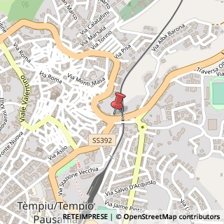 Mappa Via Olbia, 07029 Tempio Pausania, Olbia-Tempio (Sardegna)
