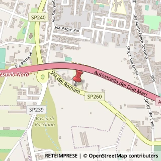 Mappa Via dei Romani, nr 29, 80038 Pomigliano d'Arco, Napoli (Campania)