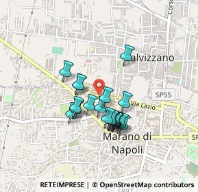 Mappa Via Brenta, 80016 Marano di Napoli NA, Italia (0.3515)