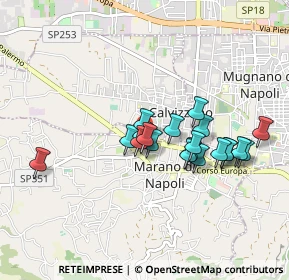 Mappa Via Brenta, 80016 Marano di Napoli NA, Italia (0.7955)