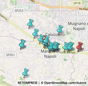 Mappa Via Brenta, 80016 Marano di Napoli NA, Italia (0.8575)