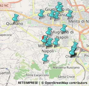 Mappa Via Brenta, 80016 Marano di Napoli NA, Italia (2.157)
