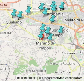 Mappa Via Brenta, 80016 Marano di Napoli NA, Italia (2.16786)