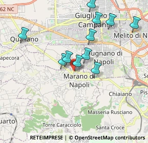 Mappa Via Brenta, 80016 Marano di Napoli NA, Italia (1.95455)