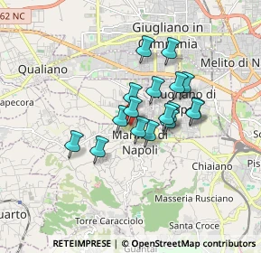 Mappa Via Brenta, 80016 Marano di Napoli NA, Italia (1.30353)