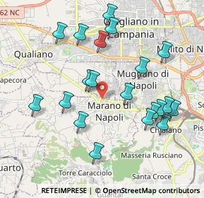 Mappa Via Brenta, 80016 Marano di Napoli NA, Italia (2.183)