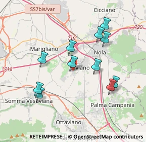 Mappa Via Giovanni da Nola, 80039 Saviano NA, Italia (3.92455)