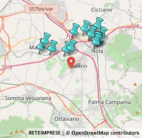 Mappa Via Giovanni da Nola, 80039 Saviano NA, Italia (3.62867)