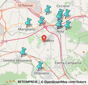 Mappa Via Giovanni da Nola, 80039 Saviano NA, Italia (4.68727)