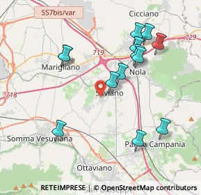 Mappa Via Giovanni da Nola, 80039 Saviano NA, Italia (4.27385)