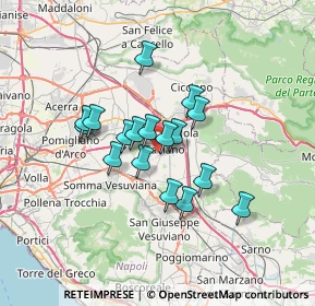 Mappa Via Giovanni da Nola, 80039 Saviano NA, Italia (5.46647)