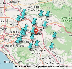 Mappa Via Giovanni da Nola, 80039 Saviano NA, Italia (7.139)