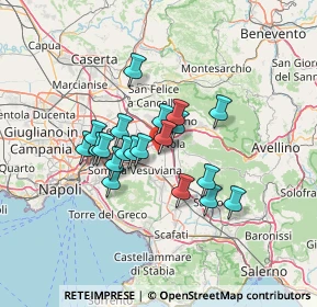 Mappa Via Giovanni da Nola, 80039 Saviano NA, Italia (10.9155)