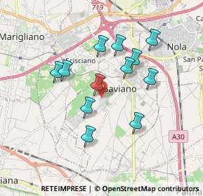 Mappa Via Giovanni da Nola, 80039 Saviano NA, Italia (1.69917)