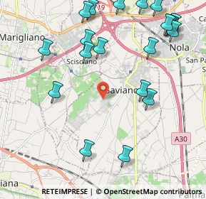Mappa Via Giovanni da Nola, 80039 Saviano NA, Italia (2.8595)