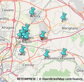 Mappa Via Pola, 80038 Pomigliano d'Arco NA, Italia (4.03167)