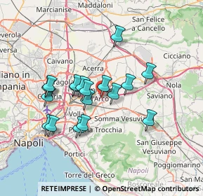 Mappa Via Pola, 80038 Pomigliano d'Arco NA, Italia (6.45722)