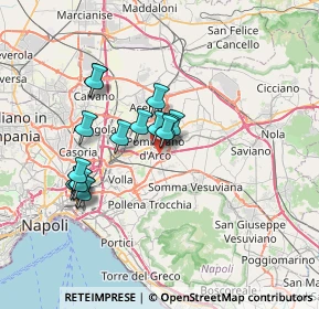 Mappa Via Pola, 80038 Pomigliano d'Arco NA, Italia (6.45813)