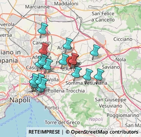 Mappa Via Pola, 80038 Pomigliano d'Arco NA, Italia (6.62)