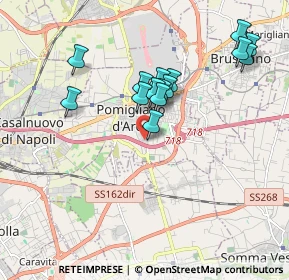 Mappa Via Pola, 80038 Pomigliano d'Arco NA, Italia (1.82067)