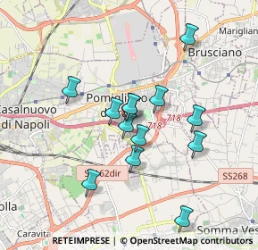 Mappa Via Pola, 80038 Pomigliano d'Arco NA, Italia (1.60923)