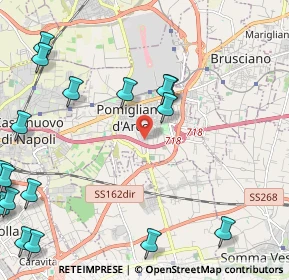 Mappa Via Pola, 80038 Pomigliano d'Arco NA, Italia (3.36118)