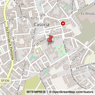 Mappa Via San Mauro, 14, 80026 Casoria, Napoli (Campania)