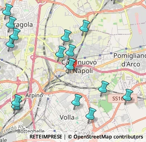 Mappa Via Madre Teresa di Calcutta, 80013 Casalnuovo di Napoli NA, Italia (3.07222)